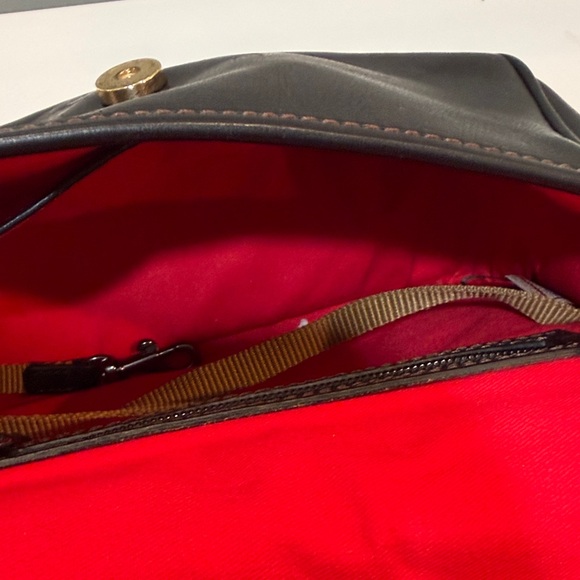 Dooney & Bourke Florentine Leather Saddle Bag - Picture 4 of 5